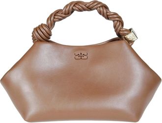 Ganni Bou Small Butter - Dames - Tassen - Bruin - Maat: ONE Size Leer