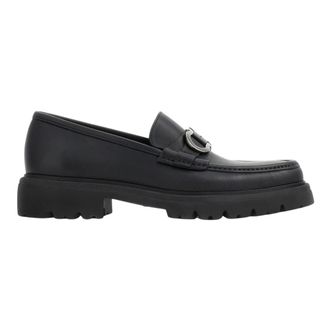 Ferragamo Cocoon Loafer - Heren - Schoenen - Zwart - Maat: 42 1/2 EU Leer
