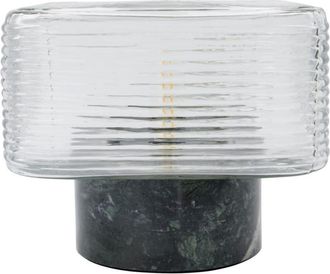 House Doctor Lámpara de mesa de mármol verde