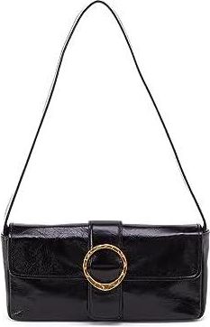 Hobo Sawyer Baguette Shoulder Shoulder Womens Handbags Black, Leather