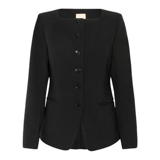Soaked In Luxury Shirley Blazer - - Jackets - Donna - Nero - M