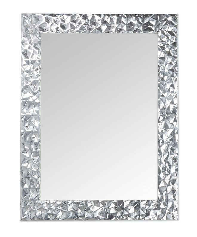 MO.WA Spiegel Wandspiegel Silber Ganzkörperspiegel 52x147 Blattsilber, Lehnspiegel Modern, Dekospiegel, hängender Spiegel Holzrahmen ab 278,00 €