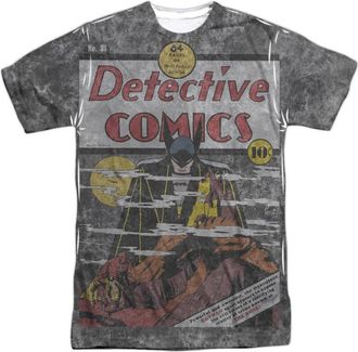 Gildan DC Comics Detective 31 Cover Short Sleeve Adult 100% Poly Crew Tee / T-Shirt