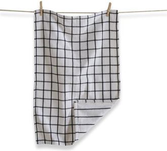 Tag Classic Black Windowpane Cotton Kitchen Dishtowel Set at Nordstrom