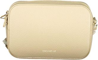 Coccinelle Beige Leather Women Womens Handbag