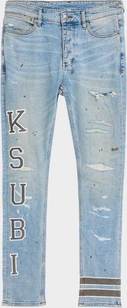 Ksubi Mens Van Winkle Skinny Jeans