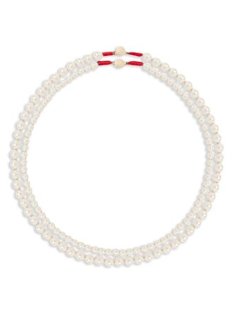 Roxanne Assoulin Princess necklace (set of two) - women - Faux Pearl - One Size - White