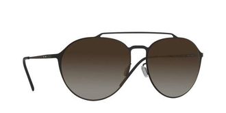 Italia Independent II 0221 009.000 Mens Sunglasses Black Size 58