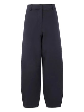 By Malene Birger belt-loops pants - women - Polyester - 34 - Black