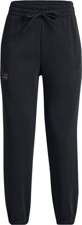 Under Armour Womens Project Rock Hw Terry Pants Joggers Black S