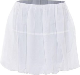 Eleh White Mini Skirt
