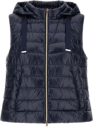 Herno Jassen Blauw - Dames - Bodywarmers - Blauw - L - Jassen