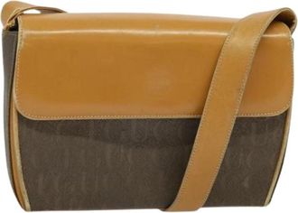 Gucci Pre-owned Canvas gucci-bags - Dames - Vintage Schoudertas - Bruin - ONE Size - Vintage