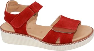 Eric Michael Womens Ariana Sandal In Red