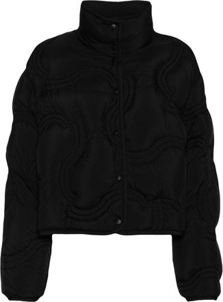 Moncler Black Beryl Puffer Jacket - Womens - Polyamide/Goose Down/Goose Feather