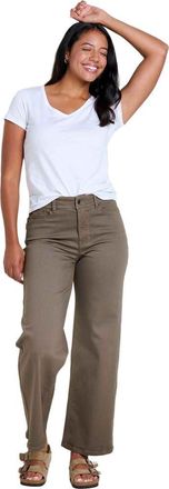 Toad & Co Marley Long Sleeve V-Neck Tee in True White at Nordstrom, Size X-Small