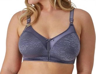 Bali Intimates Double Support Lace Wireless Bra In Private Jet