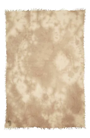 Rag & Bone Tie Dye Fringe Scarf in Sand at Nordstrom
