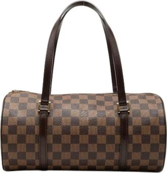 Louis Vuitton Pre-owned Papillon 30 - Dames - Vintage Handtas - Bruin - ONE Size - Leer - Vintage