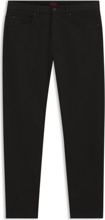 HUGO BOSS Slim-fit jeans in black comfort-stretch denim