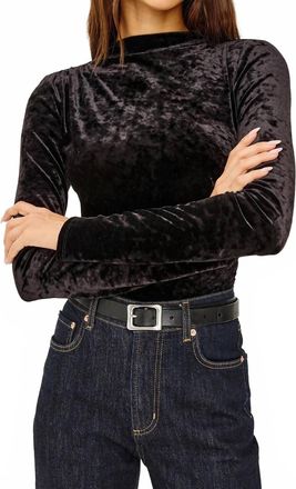 Rails Joelle Long Sleeve Top In Black