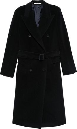 Tagliatore Womens Wool Double-Bteasted Coat