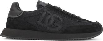 Dolce & Gabbana DG Cushion Sneakers - Dames - Sneakers - Zwart - 36 EU - Leer - Schoenen