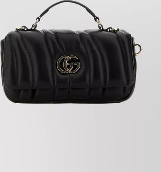 Gucci milano leather handbag top handle