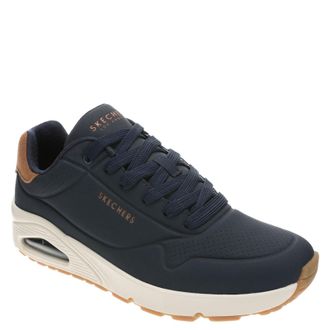 Skechers Mens UNO-Suited On Air Trainers, Navy, 8.5 UK
