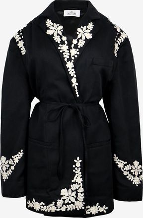 Monoki Bestickte Baumwolljacke Dally