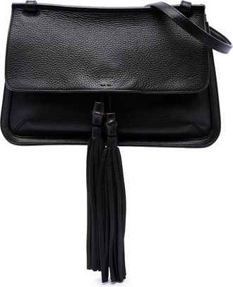 Gucci Pre-owned Gucci Medium Leather Bamboo Daily Crossbody Ladies 7DGLGPLGKM5T5PGY