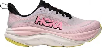 Hoka One One Womens Skyflow Running Shoe In Starlight Glow/carnation