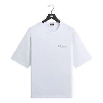 Kith Records For Joy Division Unknown Pleasures Vintage Alex T-Shirt White KHM035102-101