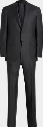 Canali Wool Single-Breasted Suit