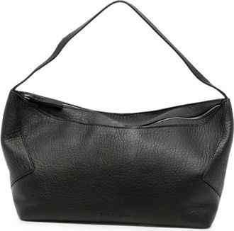 STUDIO NICHOLSON Shoulder Bag Zip Detail Fold Detail Zip Shoulder Bag