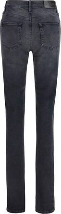 Gucci Womens Black Cotton Skinny Jeans Clothing