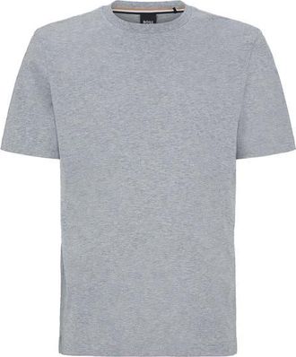 BOSS Thompson Solid T-Shirt in Silver at Nordstrom, Size Xxx-Large