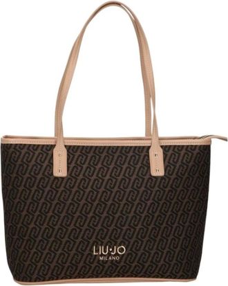 Liu Jo Tassen, Dames, Bruin, ONE Size, Polyester, Evrim Tote
