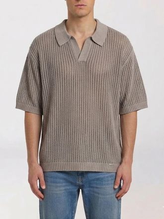 Represent Polo in maglia di misto cotone Represent