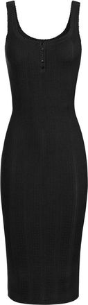Elisabetta Franchi Dames, Jurken, Zwart, Maat: 2XL Leer