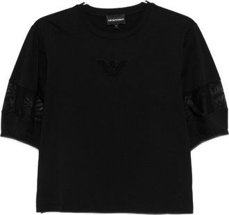 Emporio Armani katoenen trui met ronde hals