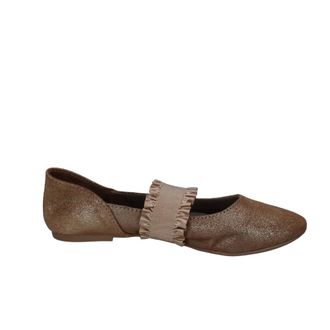 Caf&egrave;noir Ballerinas, female, Brown, Size: 6 US Ballerina Flat