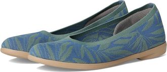 Life Stride Kit 2 Skimmers Womens Flat Shoes Elemental Blue Knit Fabric : 7.5 M (B)