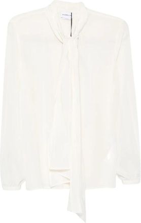 Marella Mllmora Blusa - Blouses & Shirts - Mujer - Blanco - M