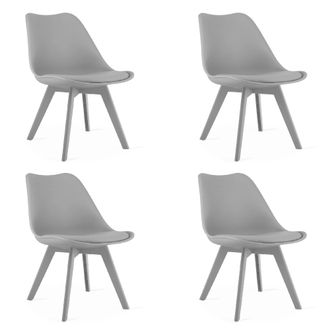 OEM Silla Mark - Gris / Patas Grises X 4