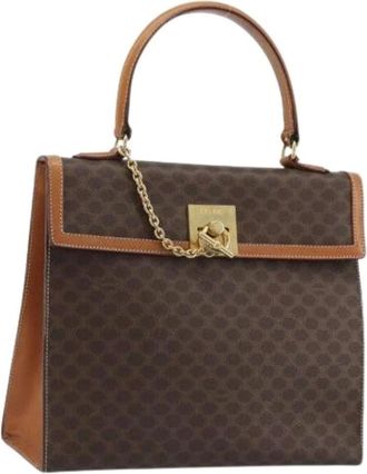 Celine Pre-owned Handbags, female, Brown, Size: ONE SIZE Pre-owned Vintage Hand Bag