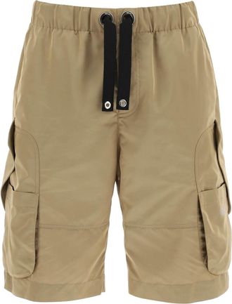 Versace Beige Nylon Shorts
