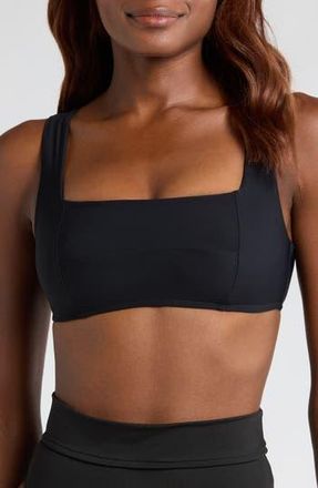 Bondi Born Lola Bikini Top in Black at Nordstrom Rack, Size Medium