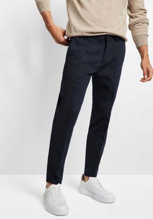 Cinque Anzughose CINQUE CIJUNO-O, Herren, Gr. 94, L-Gr, blau (dunkelblau), Web, Obermaterial: 71% Polyester, 24% Viskose, 5% Elasthan, unifarben, regular fit