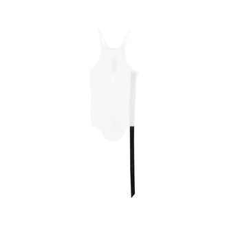 Rick Owens Sleeveless Tops, female, White, Size: XS Sleeveless Racerback Top
